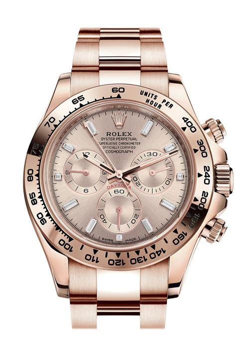 Rose gold Daytona 116505 Diamond Dial 